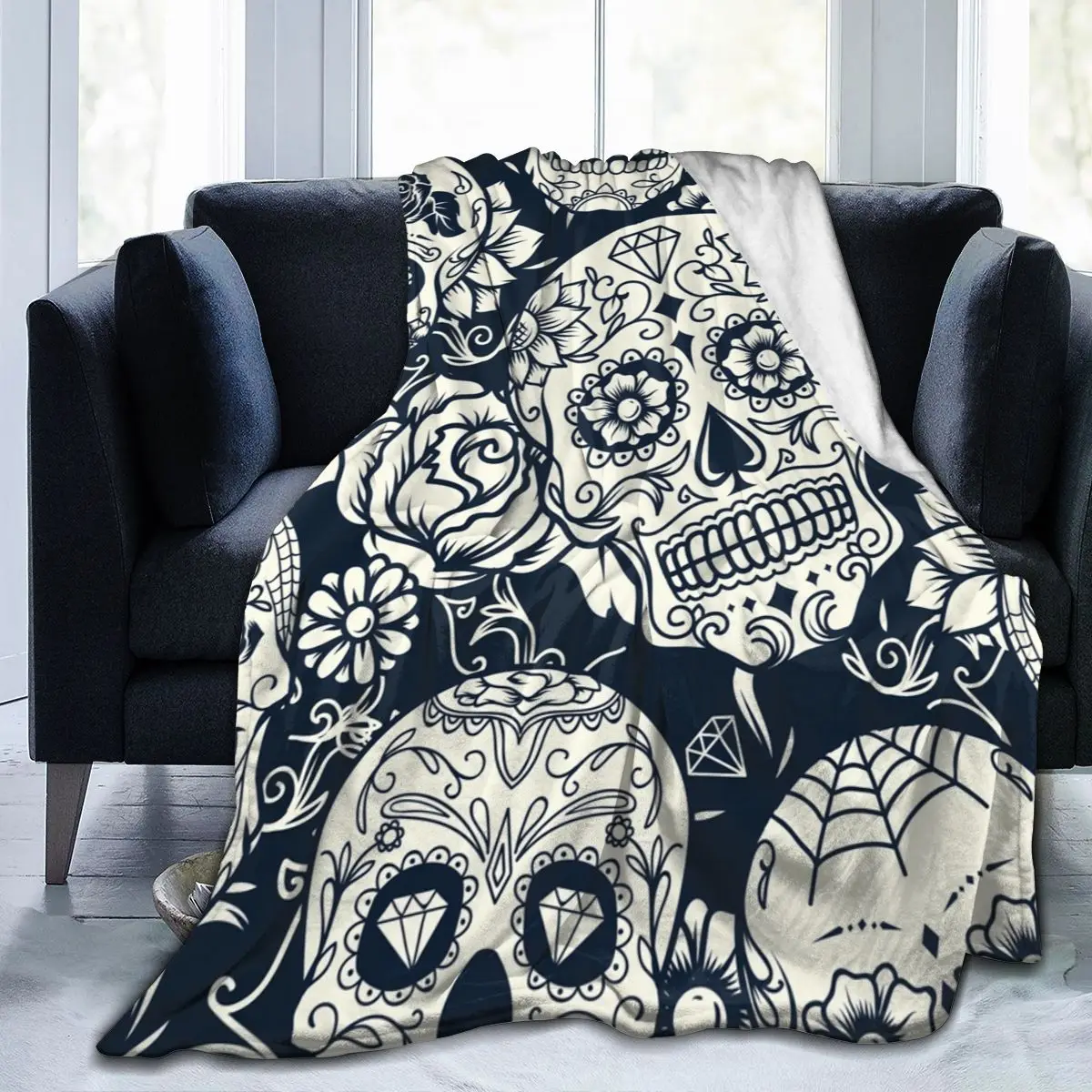 Floral Skull Design Soft Blankets For Bed Couch Sofa All Season Warm Flower Fleece Blanket Dropship Decorative Flannel Throws
Floral Skull Design Soft Blankets For Bed Couch Sofa All Season Warm Flower Fleece Blanket Dropship Decorative Flannel Throws