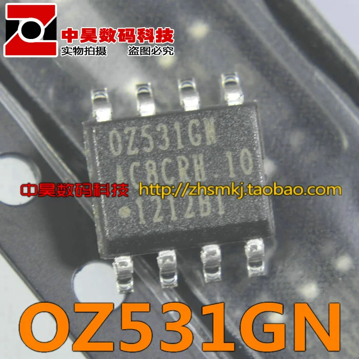 Фото OZ531 OZ531GN новый оригинальный ЖК чип с подсветкой SOP 8|Реле| |