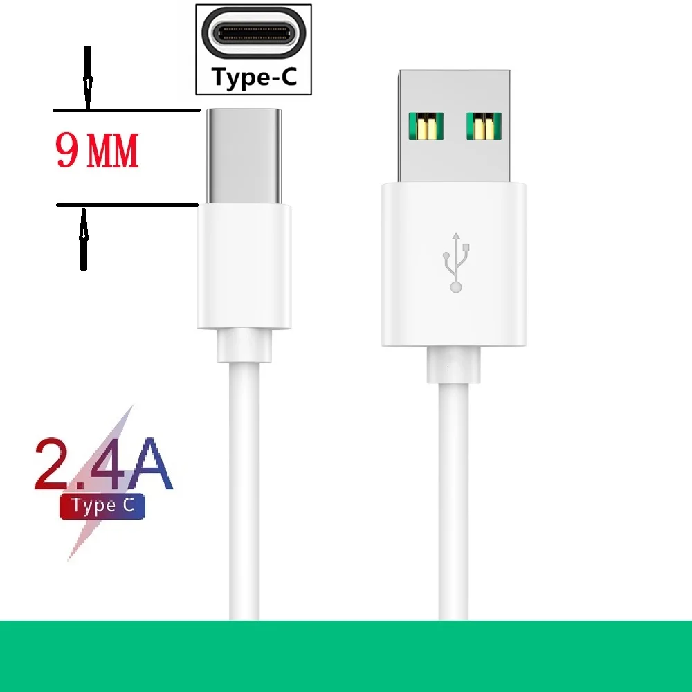 Удлиненный коннектор 9 мм кабель Type C 1 м для Blackview BV8000/BV9000/Pro Oukitel K10000 Max K5000 Pro K6
