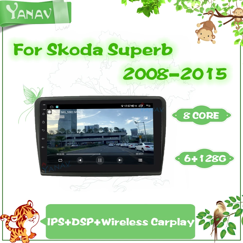 Автомагнитола 2 Din, 128 ГГц, Android, для Skoda Superb 2008-2015, GPS-навигация, видеоплеер с 360 камерами
Автомагнитола 2 Din, 128 ГГц, Android, для Skoda Superb 2008-2015, GPS-навигация, видеоплеер с 360 камерами