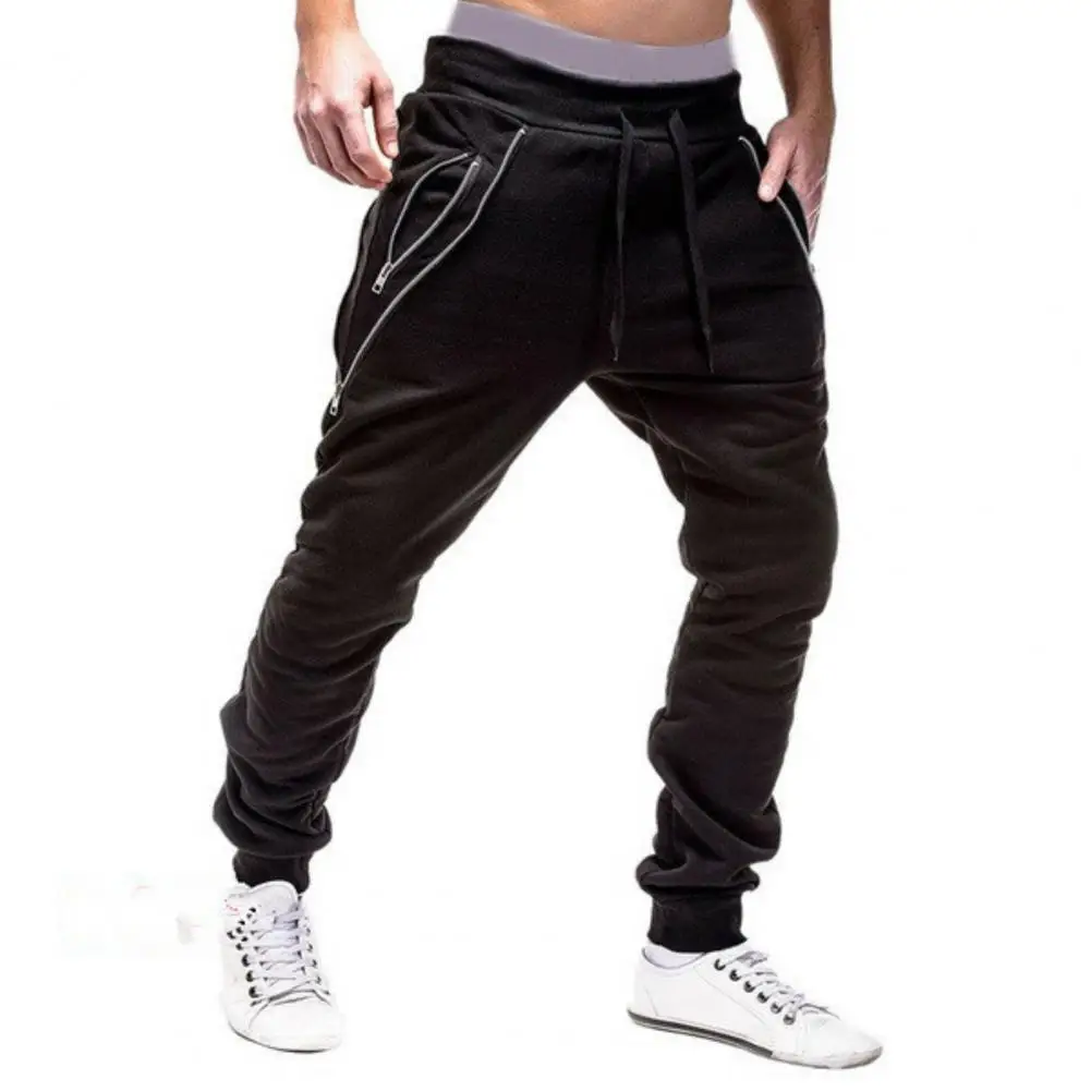Men's Clothing 2021 Drawstring Zipper Pockets Ankle Tied Sweatpants Sports Trousers Skinny Pants Pant Casual Streetwear Trouser
Men's Clothing 2021 Drawstring Zipper Pockets Ankle Tied Sweatpants Sports Trousers Skinny Pants Pant Casual Streetwear Trouser