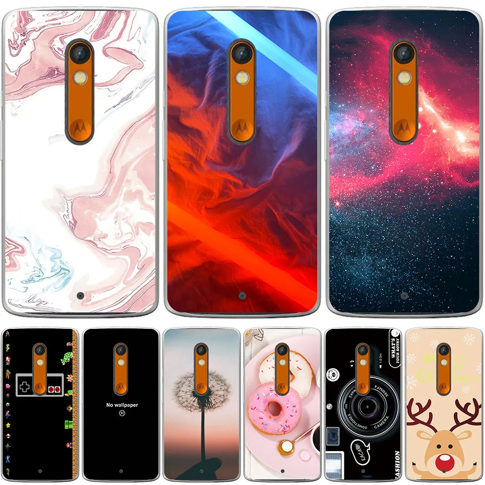 Чехлы и сумки для телефонов Motorola Moto X4 Z Play Z2 Z3 Модный чехол с мраморным