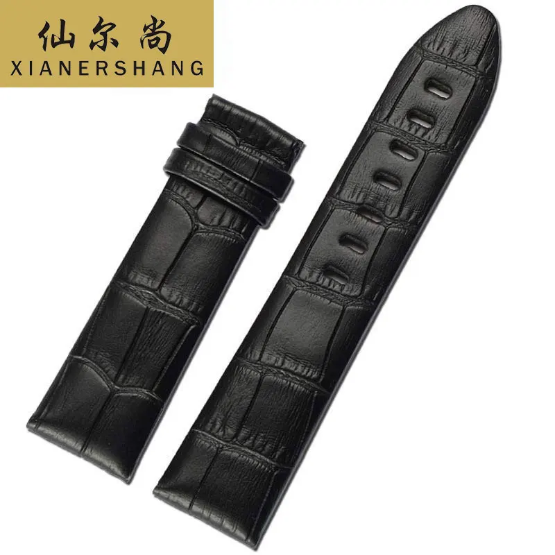 New Custom STAR Strap 20MM 22MM Handmade Calfskin Watchbands Pin Buckle Genuine Leather Belt Universal Men Watch Band Waterproof | Наручные