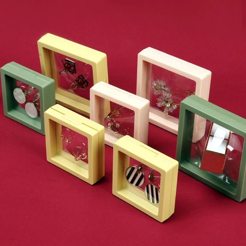 Exquisite 3D Floating Display Case Morandi Color Pe Film Jewelry Storage Box DIY
Exquisite 3D Floating Display Case Morandi Color Pe Film Jewelry Storage Box DIY