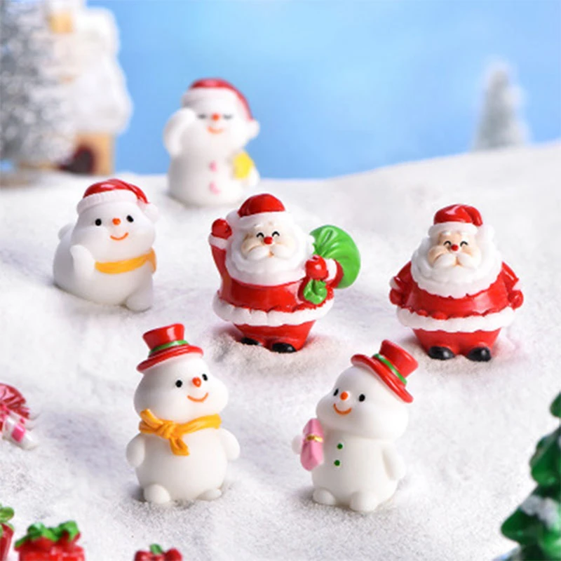 1PC Santa Claus Cute Snowman Micro Landscape Bonsai Snow Scene Decoration Holiday Mini Ornaments New Arrival 2x2.5cm-3.6x3.4cm
1PC Santa Claus Cute Snowman Micro Landscape Bonsai Snow Scene Decoration Holiday Mini Ornaments New Arrival 2x2.5cm-3.6x3.4cm