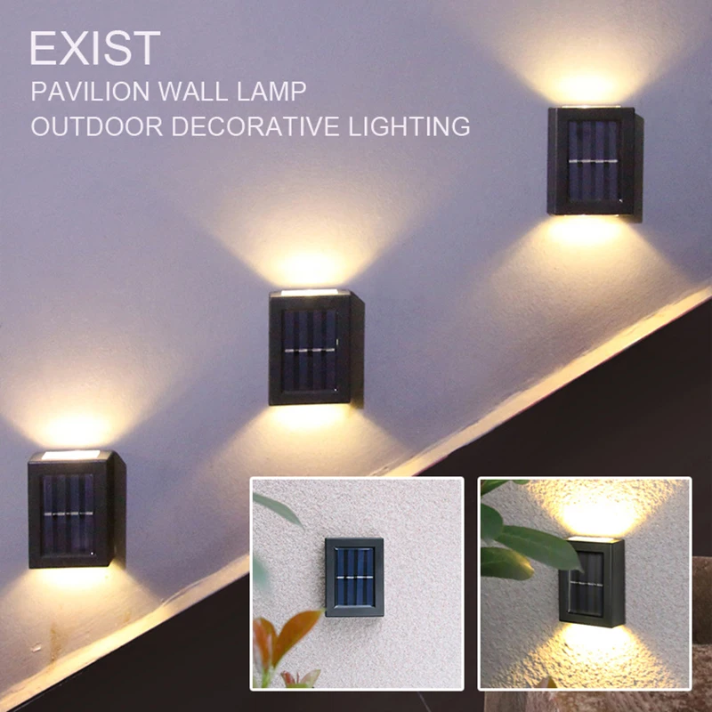 Solar Night Light Outdoor Garden Wall Lamp Waterproof Outdoor Decoration Garden Wall Light Waterproof Led Stair Fence Streetlamp
Solar Night Light Outdoor Garden Wall Lamp Waterproof Outdoor Decoration Garden Wall Light Waterproof Led Stair Fence Streetlamp