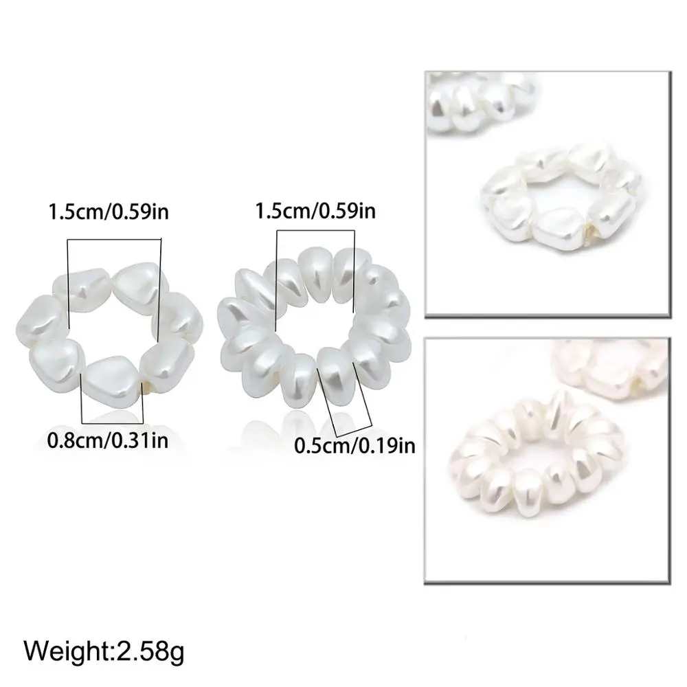 Lacteo 2Pcs/set Bohemian Imitation Pearl Lover Rings Women Statement Round Cirle Rings 2019 Fashion Female Accessories Jewelry
Lacteo 2Pcs/set Bohemian Imitation Pearl Lover Rings Women Statement Round Cirle Rings 2019 Fashion Female Accessories Jewelry