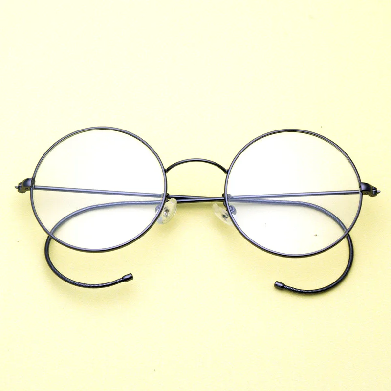 Круглые весенние очки в стиле ретро гибкие оптические винтажные филиментные
