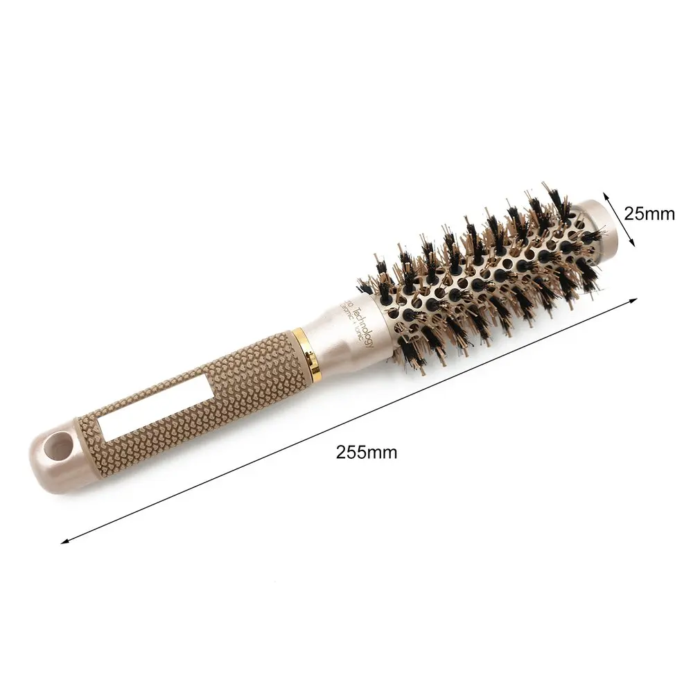 Ceramic Aluminium Round Salon Tangle Hair Comb Hair Brush Hairbrush Professional Hairdressing Combs For Barber Styling Tools
Ceramic Aluminium Round Salon Tangle Hair Comb Hair Brush Hairbrush Professional Hairdressing Combs For Barber Styling Tools