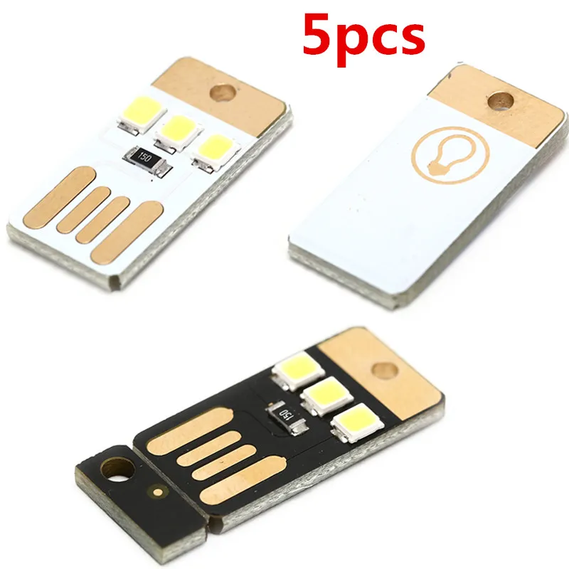 5pcs/lot Mini Pocket Card USB Power LED Keychain Night Light 0.2W USB LED Bulb Book Light For Laptop PC Powerbank Night Lamp
5pcs/lot Mini Pocket Card USB Power LED Keychain Night Light 0.2W USB LED Bulb Book Light For Laptop PC Powerbank Night Lamp