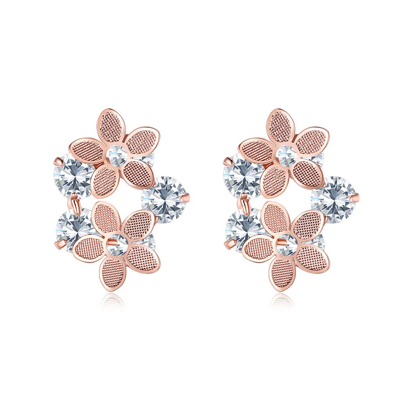ZSLBS Korean Fashion Flower Earrings For Women Cubic Zirconia Crystal Stud Earring Jewelry Pendientes Mujer Boucle Oreille Femme
ZSLBS Korean Fashion Flower Earrings For Women Cubic Zirconia Crystal Stud Earring Jewelry Pendientes Mujer Boucle Oreille Femme