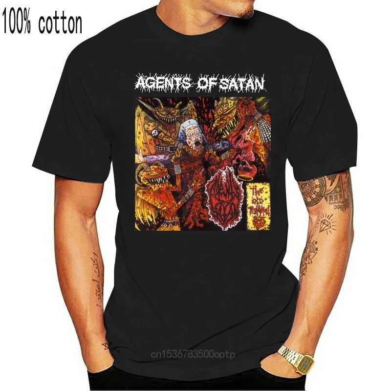 New Agents of Satan V1 The Old Testament T-shirt Black Grindcore All Sizes T-Shirt Novelty Cool Tops Men'S Short Sleeve T Shirt
New Agents of Satan V1 The Old Testament T-shirt Black Grindcore All Sizes T-Shirt Novelty Cool Tops Men'S Short Sleeve T Shirt