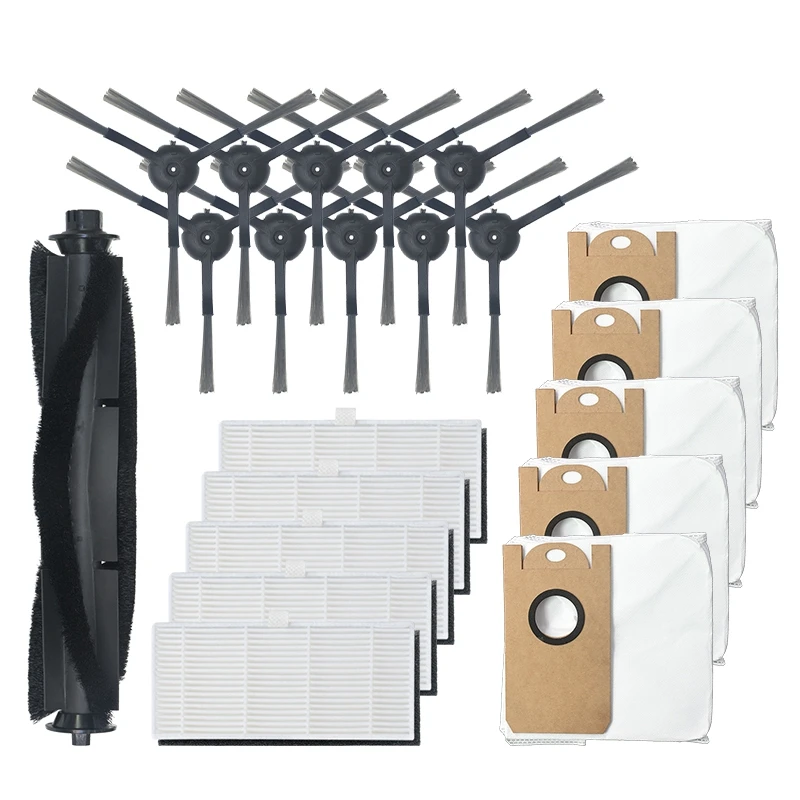 21Pcs Replaceble Side Brush Filter Roll Brush Accessories Set Parts for S9 Vacuum Cleaner Sweeper Replace for Home
21Pcs Replaceble Side Brush Filter Roll Brush Accessories Set Parts for S9 Vacuum Cleaner Sweeper Replace for Home