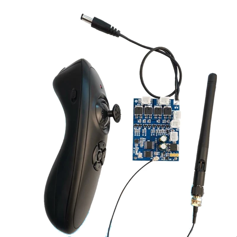 2.4G Single Handle Remote Controller Receiver Kit Fixed Speed Cruise Gyro 500M Distance DIY Repair Parts For RC Boat
2.4G Single Handle Remote Controller Receiver Kit Fixed Speed Cruise Gyro 500M Distance DIY Repair Parts For RC Boat