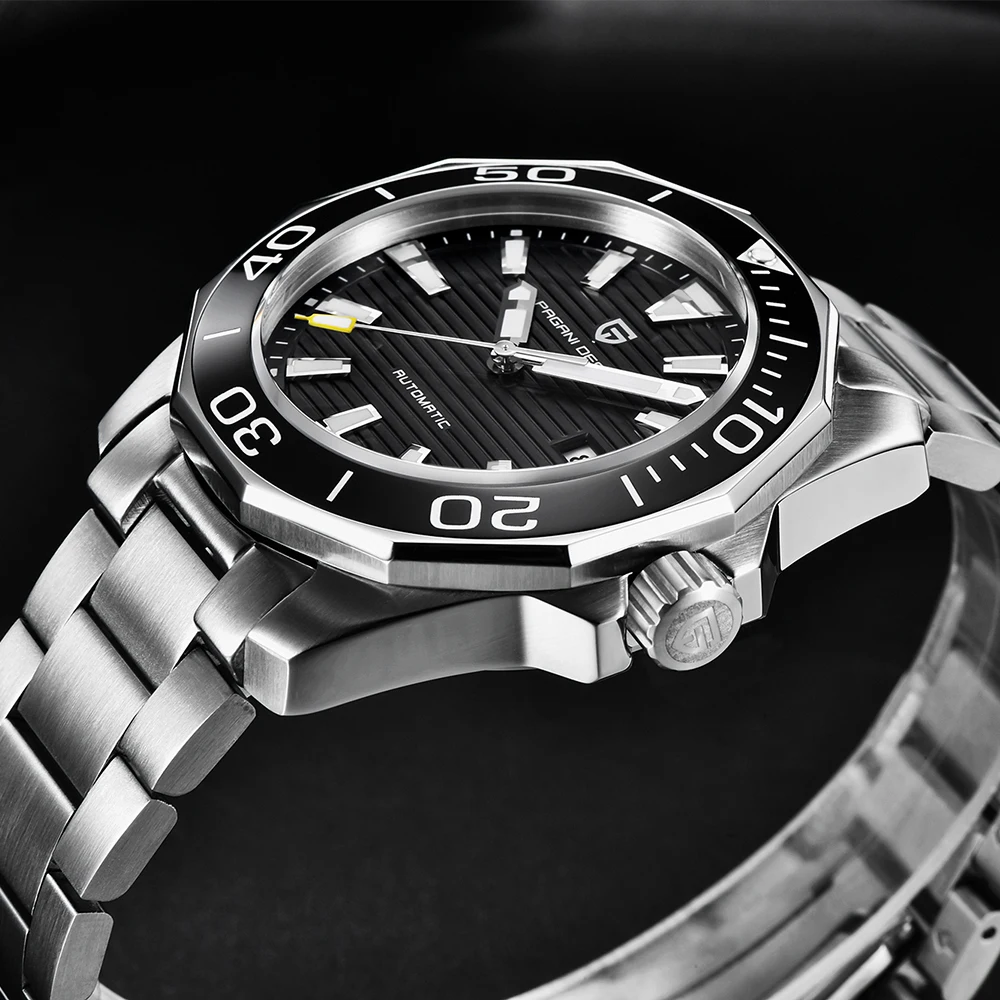 PAGANI DESIGN Men's Leisure Sports Waterproof Watch Luxury Sapphire Glass Mechanical Watch Stainless Steel Automatic Watch Reloj
PAGANI DESIGN Men's Leisure Sports Waterproof Watch Luxury Sapphire Glass Mechanical Watch Stainless Steel Automatic Watch Reloj