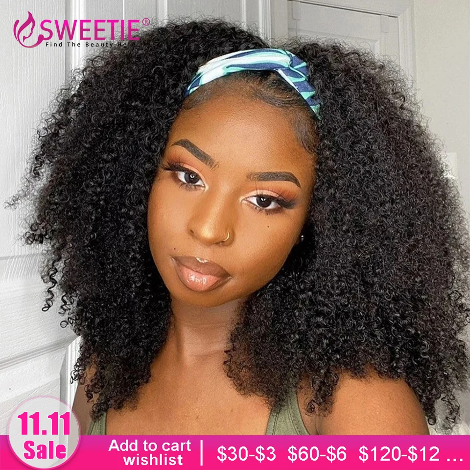 Sweetie 24 Inch Afro Kinky Curly Headband Wigs 150% Human Hair Wig Free Headband For Black Women Afro Curly Remy Human Hair Wigs 
Sweetie 24 Inch Afro Kinky Curly Headband Wigs 150% Human Hair Wig Free Headband For Black Women Afro Curly Remy Human Hair Wigs