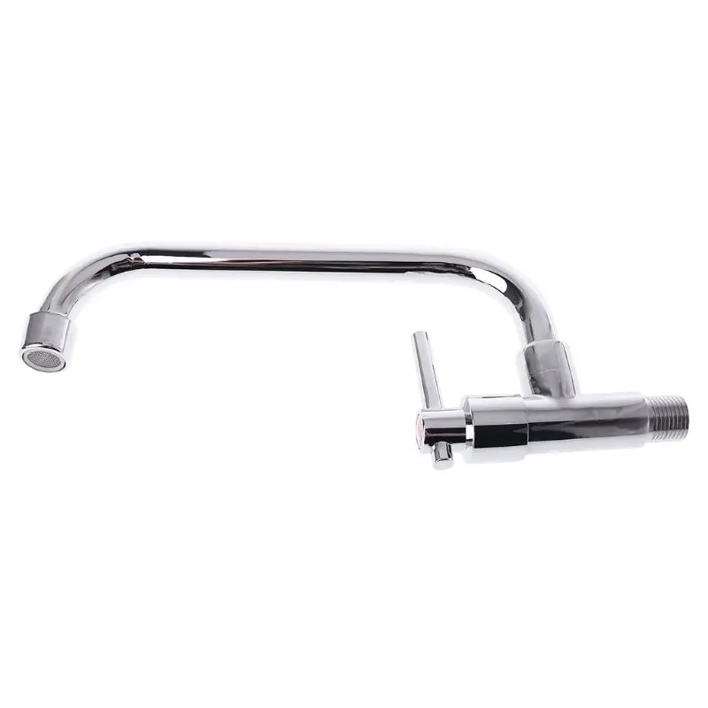 Kitchen Basin Faucet Wall Mounted Single Cold Water Tap Crosswise Chrome Plated Q1QC
Kitchen Basin Faucet Wall Mounted Single Cold Water Tap Crosswise Chrome Plated Q1QC