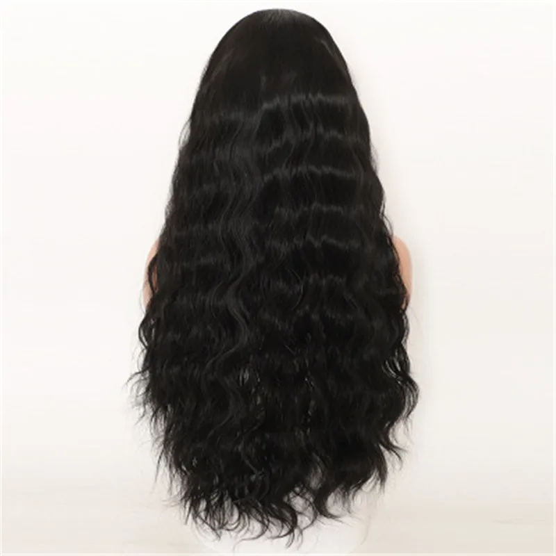 26 Inch Black Wave Head Scarf Wig Natural Synthetic Head Band Wigs for Black Women African American Body Wave Cosplay Lolita Wig
26 Inch Black Wave Head Scarf Wig Natural Synthetic Head Band Wigs for Black Women African American Body Wave Cosplay Lolita Wig