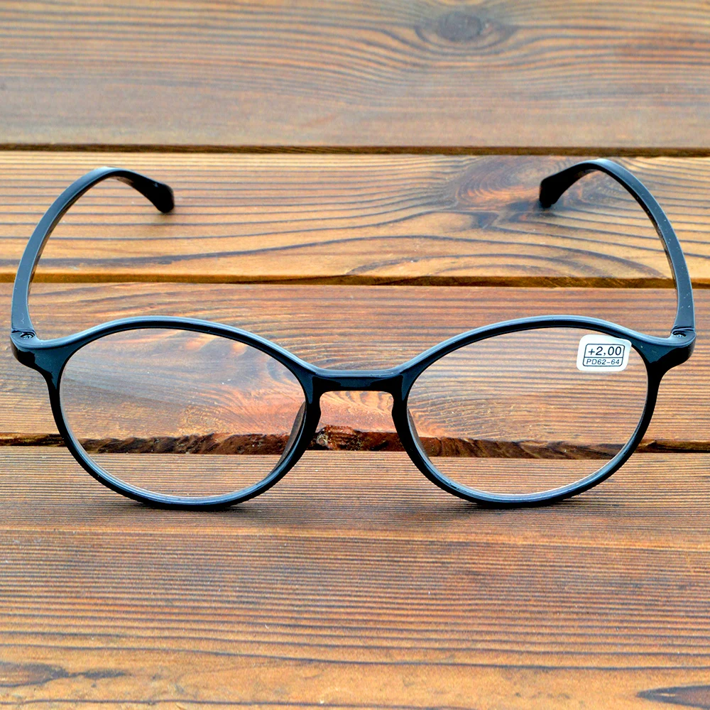 2 Pieces Round Black Frame Full-rim Retro Handcrafted Spectacles Multi-coated Fashion Reading Glasses +0.75 To +4 
2 Pieces Round Black Frame Full-rim Retro Handcrafted Spectacles Multi-coated Fashion Reading Glasses +0.75 To +4