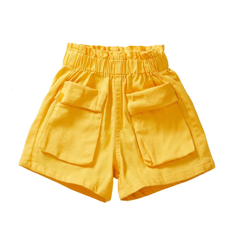 Children Girls Shorts Kids Clothing Girl Fashion Pants Shorts Summer Cute Shorts Yellow Solid For 2-7 Years Old Kids Pants
Children Girls Shorts Kids Clothing Girl Fashion Pants Shorts Summer Cute Shorts Yellow Solid For 2-7 Years Old Kids Pants