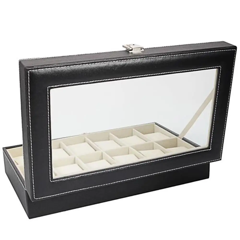 Vintage Leather 12 Compartments Slots Wrist Watch Display case Storage Holder Jewelry Bracelet Organizer Watch Collection Box
Vintage Leather 12 Compartments Slots Wrist Watch Display case Storage Holder Jewelry Bracelet Organizer Watch Collection Box