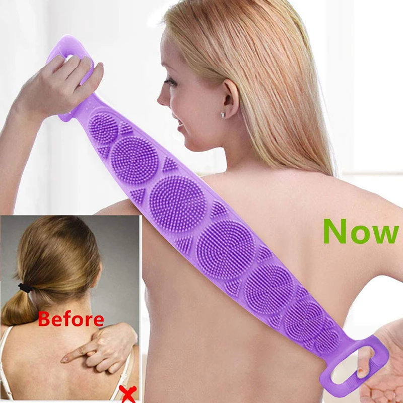 Magic Silicone Brushes Bath Towels Rubbing Back Mud Peeling Body Massage Shower Silicon Bath Scrubber Silicone Body Scrubber New
Magic Silicone Brushes Bath Towels Rubbing Back Mud Peeling Body Massage Shower Silicon Bath Scrubber Silicone Body Scrubber New