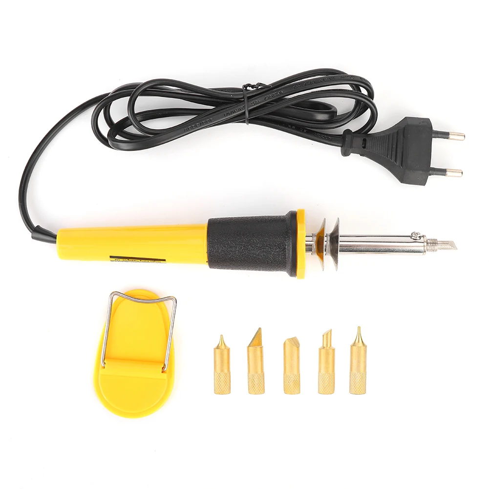 Pyrography Pen Leather Wood Craft Electric Woodburner Leather Tool EU Plug 220V 40W
Pyrography Pen Leather Wood Craft Electric Woodburner Leather Tool EU Plug 220V 40W