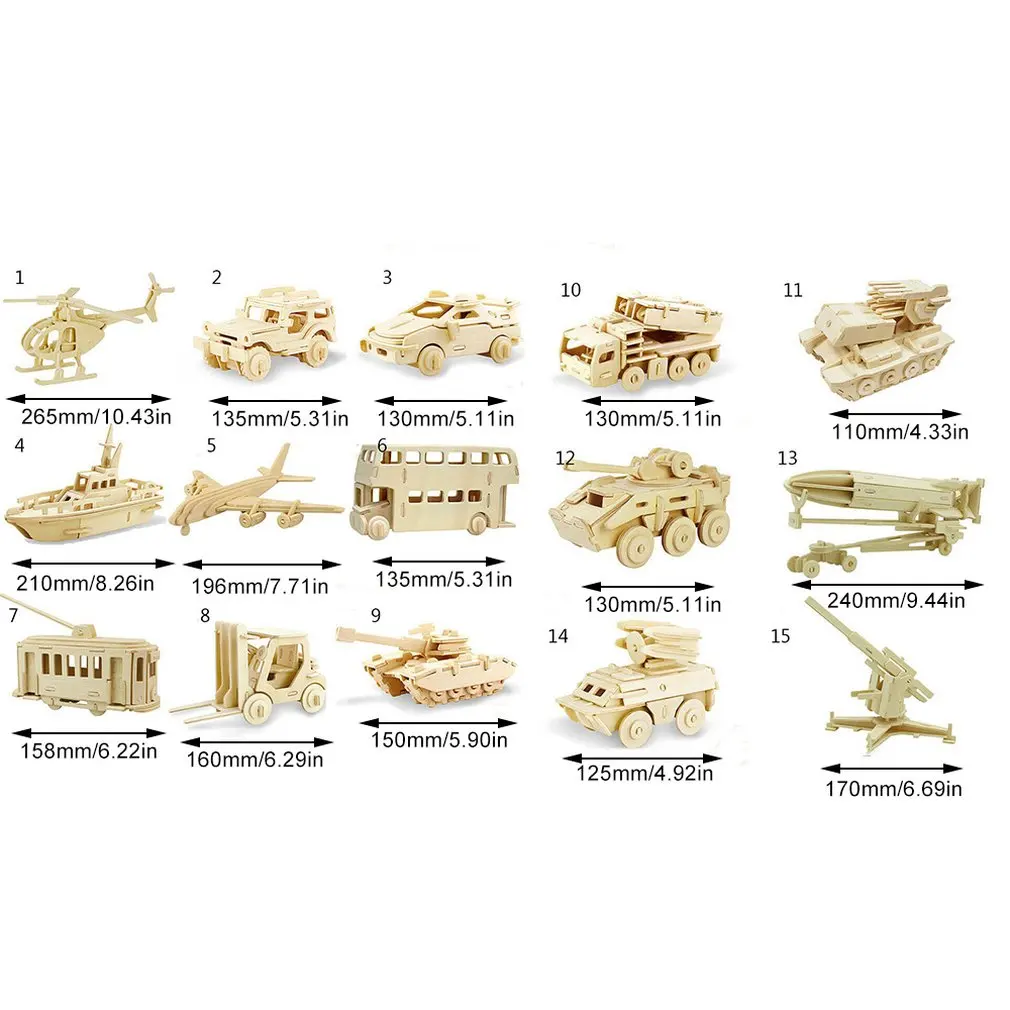 Plane Creative Model Building Toys Wooden Car Puzzle Vehicle Diy 3D Airplane Environmental Protection
Plane Creative Model Building Toys Wooden Car Puzzle Vehicle Diy 3D Airplane Environmental Protection