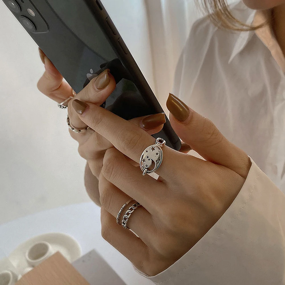 HAN Edition Stars Fashion Retro Elegant Accessories Handmade Exquisite Rings Gift
HAN Edition Stars Fashion Retro Elegant Accessories Handmade Exquisite Rings Gift