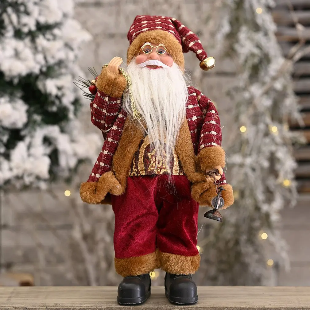 2021 Christmas Desktop Decorations Standing Three-dimensional Old Man Doll Plastic Doll Creative Toy Decoration Christmas Toys
2021 Christmas Desktop Decorations Standing Three-dimensional Old Man Doll Plastic Doll Creative Toy Decoration Christmas Toys