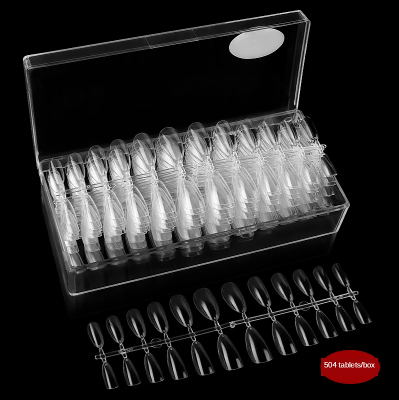 Nail patch water drop transparent fold no trace ultra thin nail extension fake nail patch 504 pieces ins nail 
Nail patch water drop transparent fold no trace ultra thin nail extension fake nail patch 504 pieces ins nail