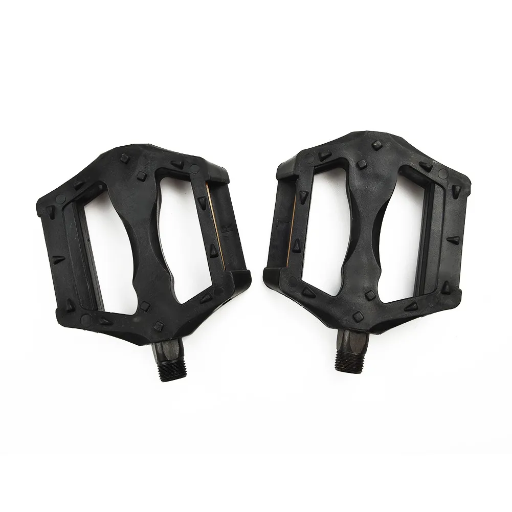 1 Pair Plastic Non-slip Widened Bicycle Pedal Road Mountain Bike General Fixed Gear Bicycle Pedal Parts Black
1 Pair Plastic Non-slip Widened Bicycle Pedal Road Mountain Bike General Fixed Gear Bicycle Pedal Parts Black