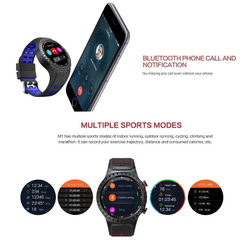 1.3 Inch Sport Women Men Smart Watch Real-time Weather Heart Rate Detection Watch With 2G SIM Card GPS For Huawei Xiaomi Iphone
1.3 Inch Sport Women Men Smart Watch Real-time Weather Heart Rate Detection Watch With 2G SIM Card GPS For Huawei Xiaomi Iphone