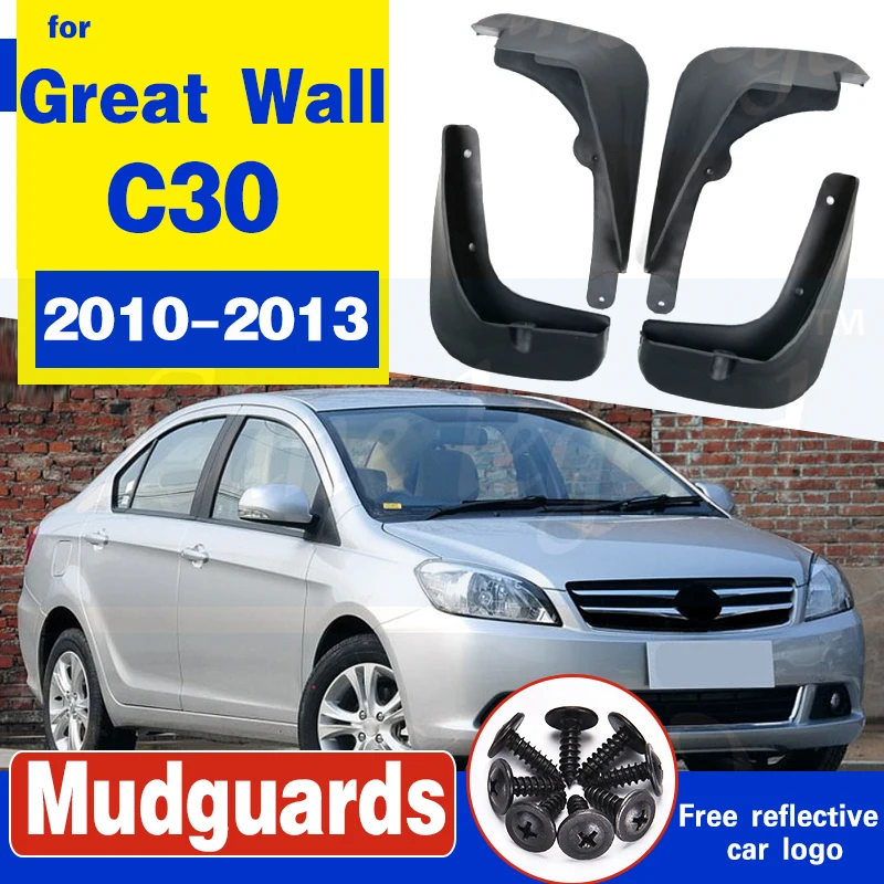 High-quality soft plastic Mud Flaps Splash Guard Fender for Great Wall C30 2010-2013 car styling 
High-quality soft plastic Mud Flaps Splash Guard Fender for Great Wall C30 2010-2013 car styling