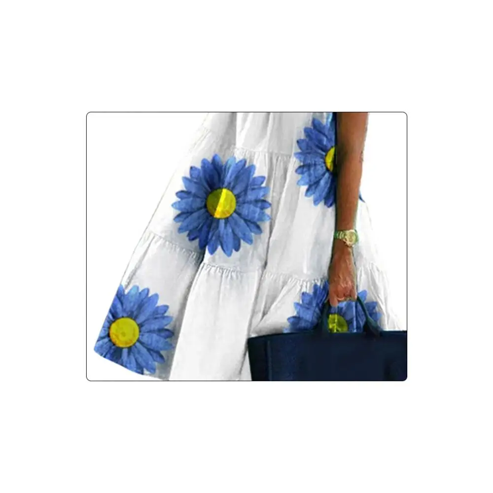 Women Vintage Floral Print Loose A-Line DressSummer O-neck Petal Short Sleeve Dress Elegant Casual Party DressVestido 2021
Women Vintage Floral Print Loose A-Line DressSummer O-neck Petal Short Sleeve Dress Elegant Casual Party DressVestido 2021