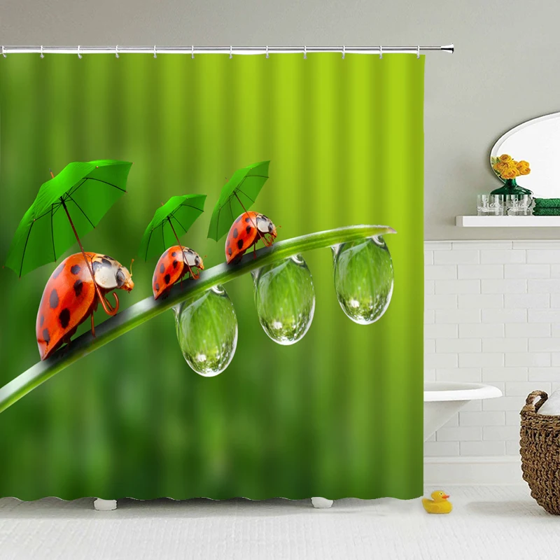 Green Plant Spring landscape Shower Curtain Waterproof Bathroom Curtain High Quality Polyester Fabric Home Decor With 12 Hook
Green Plant Spring landscape Shower Curtain Waterproof Bathroom Curtain High Quality Polyester Fabric Home Decor With 12 Hook