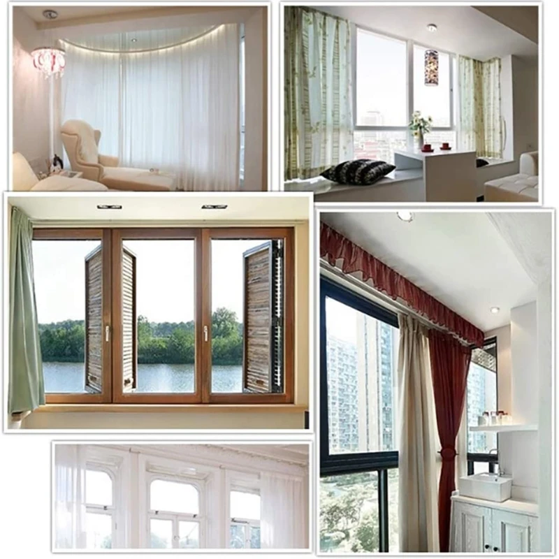 Top/Side Clamping 4m Curtain Track Rail Flexible Ceiling Mounted for straight Slide Windows Balcony Home Decor Accessories X37B
Top/Side Clamping 4m Curtain Track Rail Flexible Ceiling Mounted for straight Slide Windows Balcony Home Decor Accessories X37B