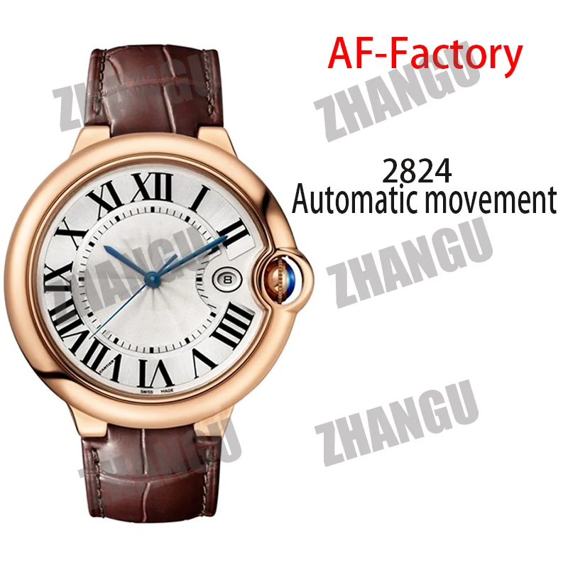AAA Men's Mechanical Luxury Watch Ballon Bleu 42mm SS AF 1:1 Best Edition 18K Rose Gold Dial, Brown Alligator Leather Strap
AAA Men's Mechanical Luxury Watch Ballon Bleu 42mm SS AF 1:1 Best Edition 18K Rose Gold Dial, Brown Alligator Leather Strap
