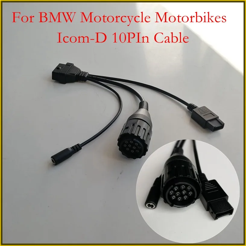 3in1 Motorcycle Conversion Cable for B-M-W ICOM A2 with the Motorcycles D Cables auto repair diagnosis
3in1 Motorcycle Conversion Cable for B-M-W ICOM A2 with the Motorcycles D Cables auto repair diagnosis