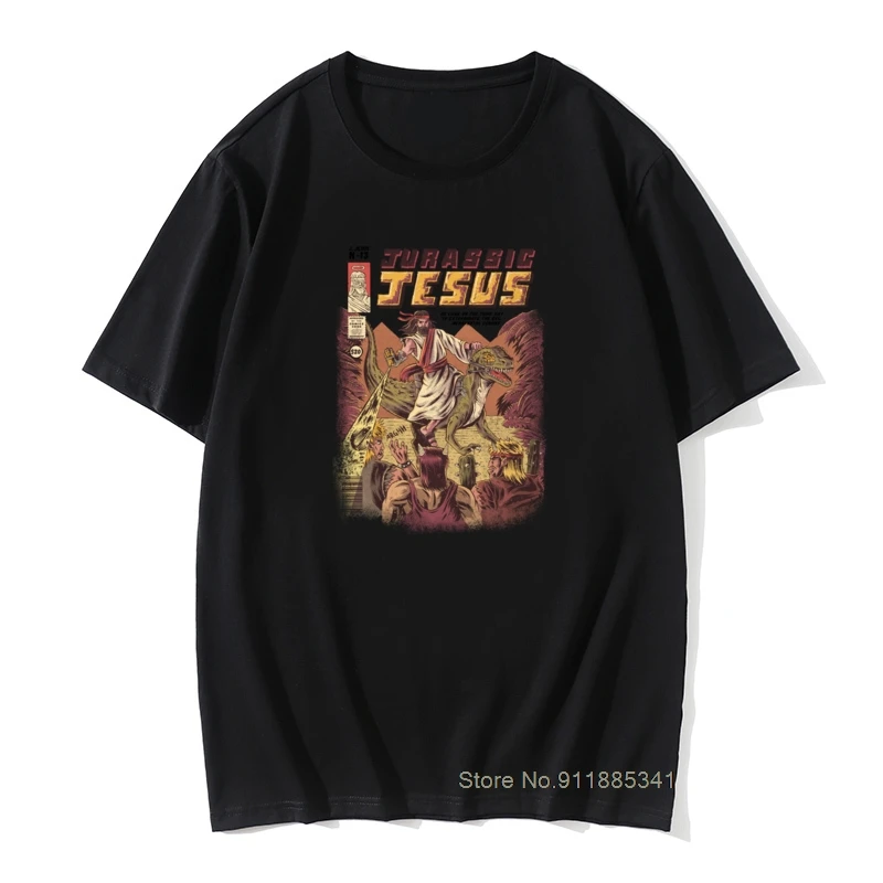 Rockabilly ized Vintage T Shirt 100% Cotton Fabric Astroworld Conventional T-Shirts For Men JURASSIC JESUS Image Tshirt
Rockabilly ized Vintage T Shirt 100% Cotton Fabric Astroworld Conventional T-Shirts For Men JURASSIC JESUS Image Tshirt