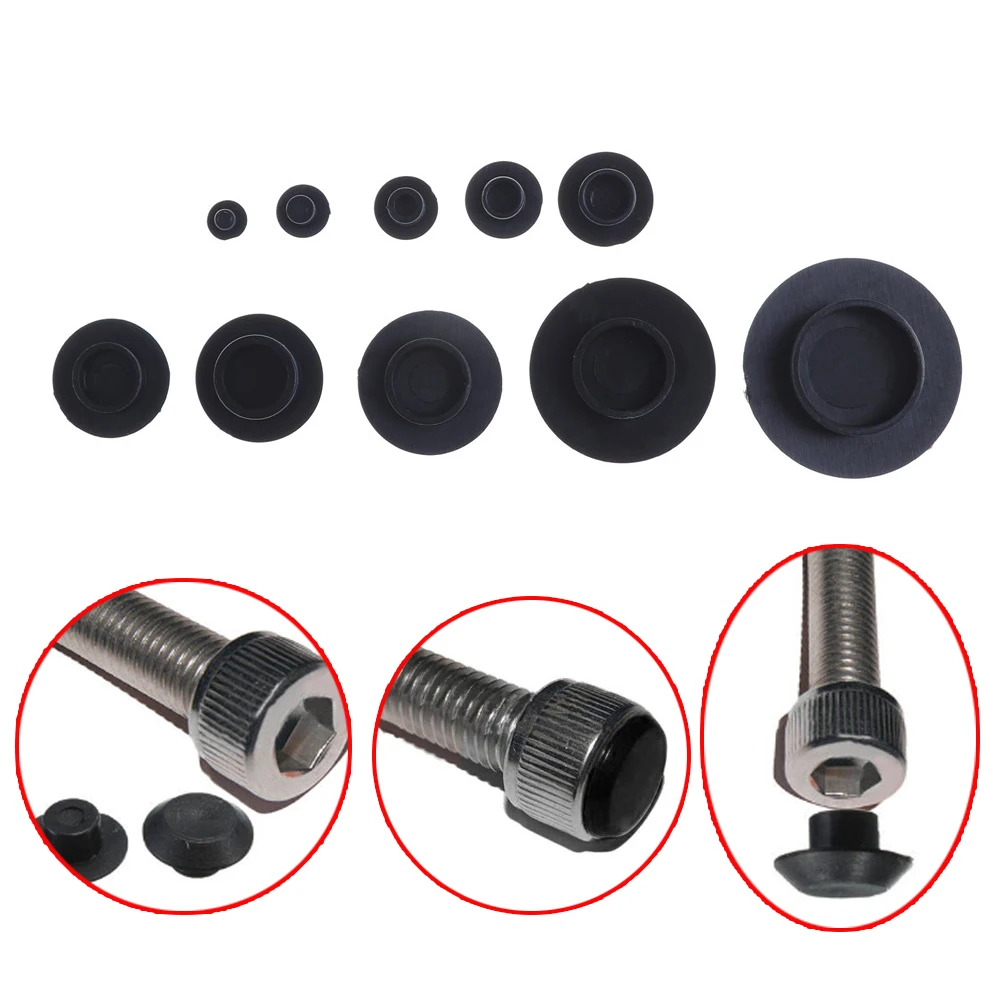 10Pcs M5-24 Practical Black Hex Socket Fasteners Screws Covers Caps Allen Bolt Screw Nut Round Head Cover Cap Protector
10Pcs M5-24 Practical Black Hex Socket Fasteners Screws Covers Caps Allen Bolt Screw Nut Round Head Cover Cap Protector