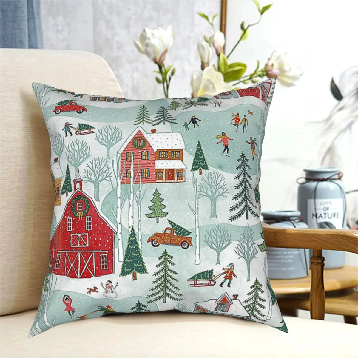 New Sale snow England Christmas Throw Pillow Cushion Cover Decorative Pillowcases Case Home Sofa Cushions(Double Sides)New Sale
New Sale snow England Christmas Throw Pillow Cushion Cover Decorative Pillowcases Case Home Sofa Cushions(Double Sides)New Sale