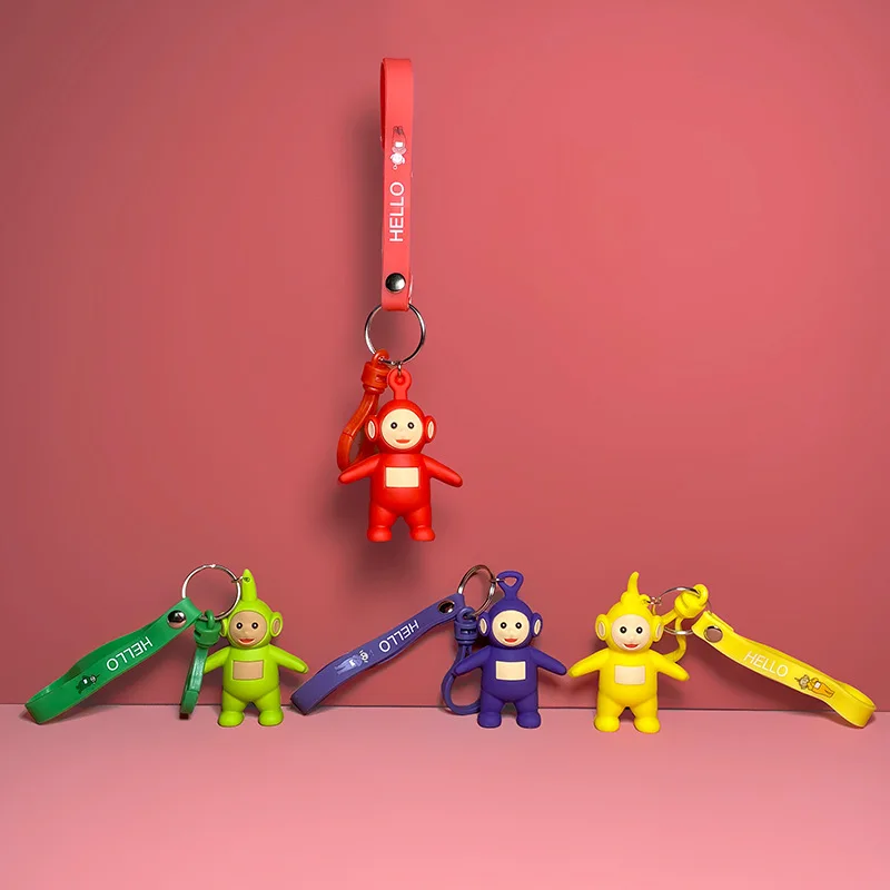 Cute Teletubbies Keychain Cartoon Anime Plastic Keyring Couples Children Bag Ornament Gift Keychain Couples Backpack Pendant Hot
Cute Teletubbies Keychain Cartoon Anime Plastic Keyring Couples Children Bag Ornament Gift Keychain Couples Backpack Pendant Hot