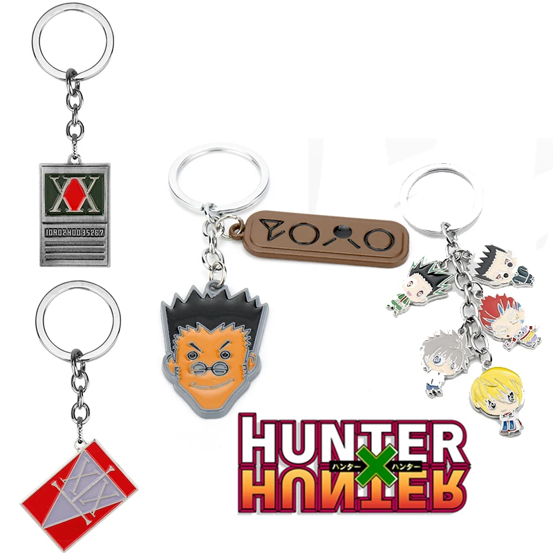 Брелок для ключей из японского аниме Hunter X подвеска с лицензионной картой брелок