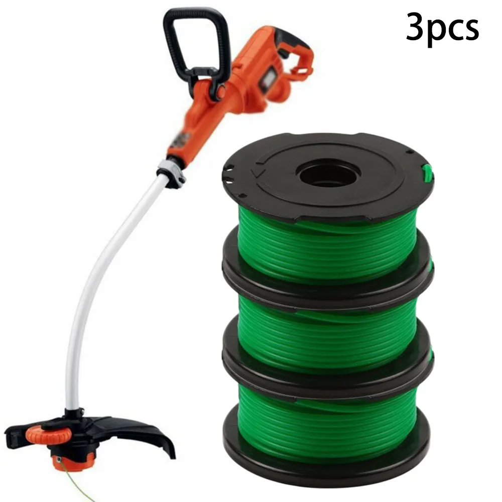 3PCS Trimmer Spool Lines Replacement For Black & Decker GL7033 GL8033 GL9035 Strimmer A6482 Grass Weeds Trimmer Head Tools
3PCS Trimmer Spool Lines Replacement For Black & Decker GL7033 GL8033 GL9035 Strimmer A6482 Grass Weeds Trimmer Head Tools