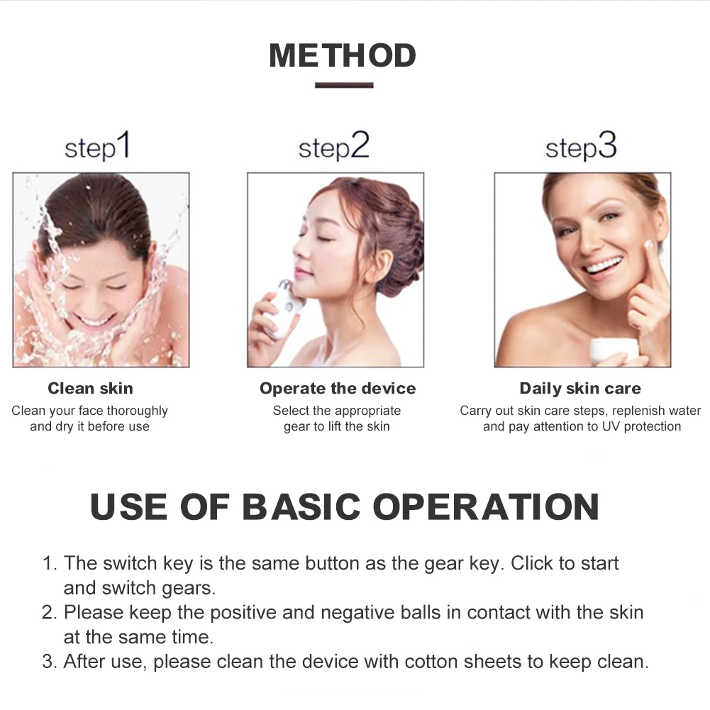 Micro-current facial wrinkle firming export and import instrument wrinkle lifting smooth skin anti-wrinkle skin care equipment
Micro-current facial wrinkle firming export and import instrument wrinkle lifting smooth skin anti-wrinkle skin care equipment