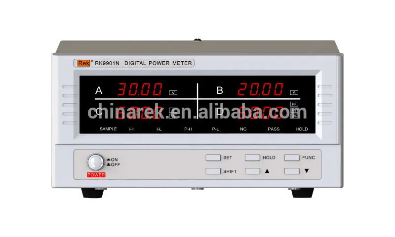 RK9901N Intelligent electric parameter measuring instrument Digital power meter current test 0~4A 3.4~20A 12KVA
RK9901N Intelligent electric parameter measuring instrument Digital power meter current test 0~4A 3.4~20A 12KVA