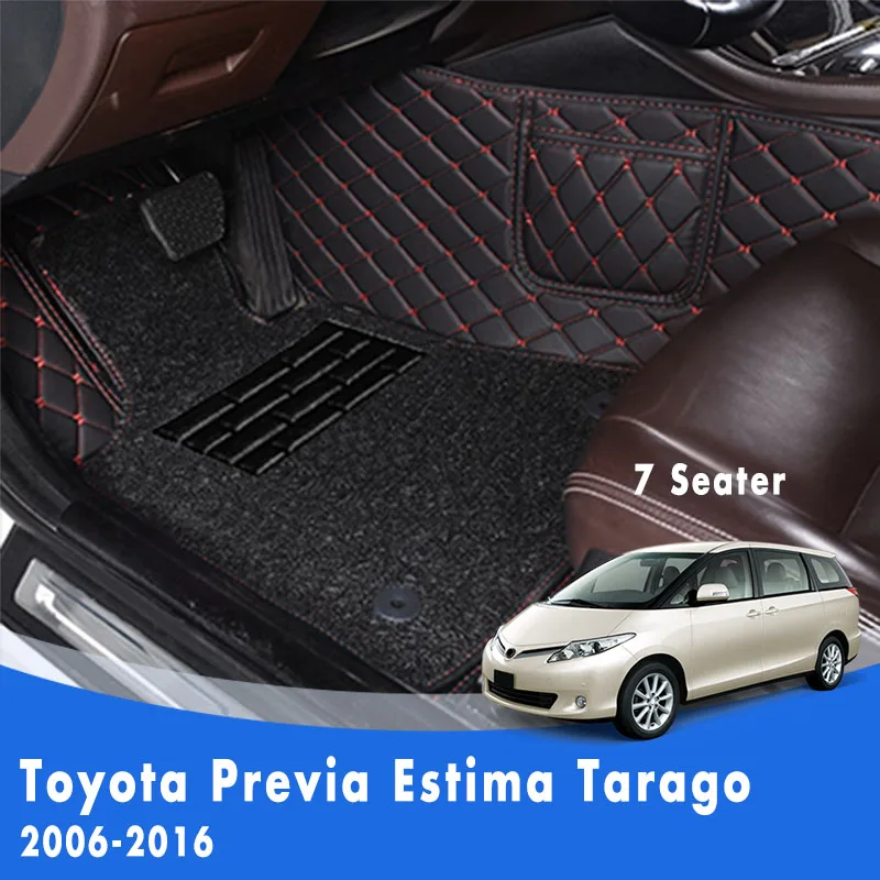LHD Luxury Double layer Wire loop Carpets Car Floor Mats For Toyota Sequoia 2010 2009 2008 7 Seats Automobiles Parts Accessories
LHD Luxury Double layer Wire loop Carpets Car Floor Mats For Toyota Sequoia 2010 2009 2008 7 Seats Automobiles Parts Accessories