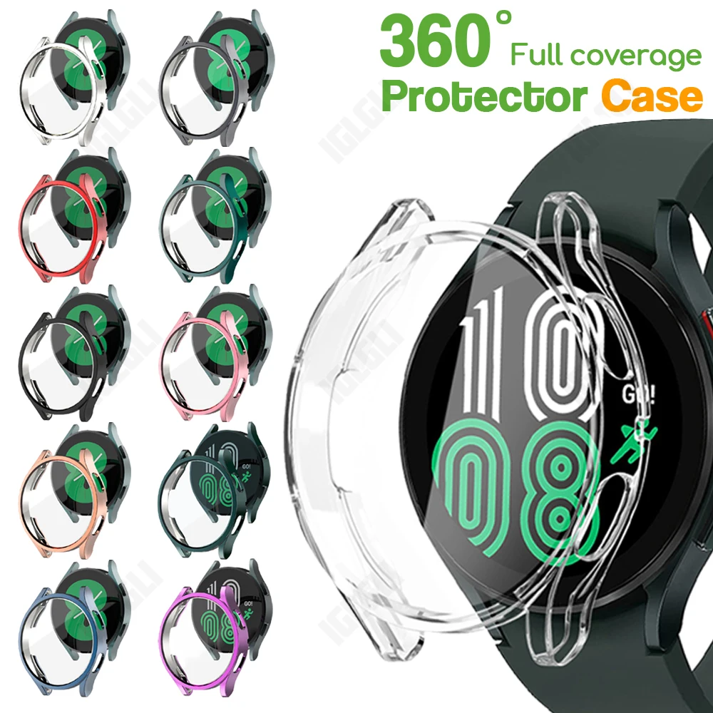 Screen Protector Case For Samsung Galaxy Watch 4 40MM 44MM Smartwatch Soft Bumper Full Cover Protective Shell For Galaxy Watch4
Screen Protector Case For Samsung Galaxy Watch 4 40MM 44MM Smartwatch Soft Bumper Full Cover Protective Shell For Galaxy Watch4