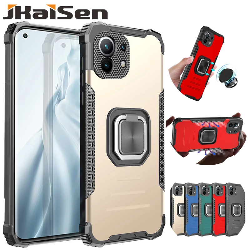 JKaiSen Shockproof Armor Protective Case For Xiaomi 10T 10TPro 10TLite Magnetic Anti-Drop Bracket Ring Phone Case For Xiaomi 11
JKaiSen Shockproof Armor Protective Case For Xiaomi 10T 10TPro 10TLite Magnetic Anti-Drop Bracket Ring Phone Case For Xiaomi 11